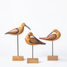 Birds of Passage - Set of Three Slim Birds on Plinths