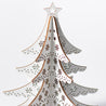 Scenic Light - Giant Snowflakes and Stars Christmas Tree