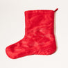 Indian Christmas - Embroided Stocking - Red / Gold