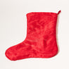 Indian Christmas - Embroided Stocking - Red / Silver