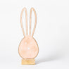 Spring Fever - Large Rabbit Head on Plinth - Pink