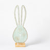 Spring Fever - Large Rabbit Head on Plinth - Blue