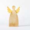 Wood and Gold Christmas - Large Standing Angel