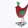 Robin Red Breast  - Small Standing Red Robin W/ Crown