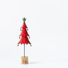 Robin Red Breast  - Small Red Tree on Log Base