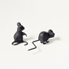 Cast Iron Investment - Set of Two Mini Mice