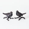 Cast Iron Investment - Pair of Birds on Branches