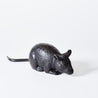 Cast Iron Investment - Large Mouse with Tail
