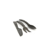 Hand Forged - Three Piece Cutlery Set - Spots and Stripes