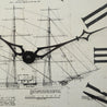 Salvage Shipyard - Large Schooner Clock