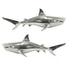 Raw Art - Large Pair of Wall Sharks