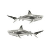 Raw Art - Small Pair of Wall Sharks