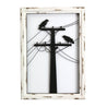 Distressed Chic - Two Birds on Telegraph Pole