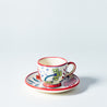 Wild Flowers - Cappuccino Cup and Saucer