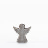 Scratched Christmas - Small Outlined Angel - Grey