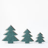 Scratched Christmas - Large Outlined Tree - Green