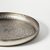 Antique Pewter - Giant Curled Edged Tray