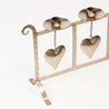 Rajasthan Artwares - 4 Heart Table Candlestand