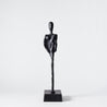 Black and White - Female Sculpture - Matt Black