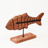 Rajasthan Artwares - Slim Fish on Plinth