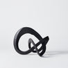 Black and White - Small Ribbon Sculpture