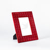 Red Carved Hearts - 5" X 7" Photoframe