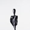 Black and White - Female Sculpture - Matt Black