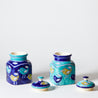 Songbirds - Pair of Assorted Small Jars/Lids