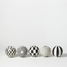 Black and White - Round Ball - Squares