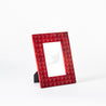 "Red Carved Hearts - 4"" X 6"" Photoframe"