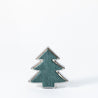Scratched Christmas - Small Outlined Tree - Green