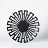Black and White - Round Perforated Platter
