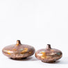 Burnished Copper - Small Low Vase