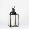 Lantern Light Medium Slim Square Lantern - Antique Burnt