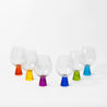 Rainbow - Set of Six Assorted Gin Glasses