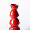 Teardrops Small Gourd Vase - Red