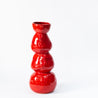 Teardrops Small Gourd Vase - Red