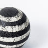 Charcoal Doodles - Large Horizontal Striped Sphere
