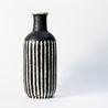 Charcoal Doodles - Large Slim Vase
