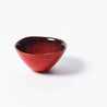 Fire and Water - Small Deep Bowl - Red