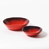 Fire and Water - Small Shallow Bowl - Red