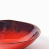 Fire and Water - Large Shallow Bowl - Red